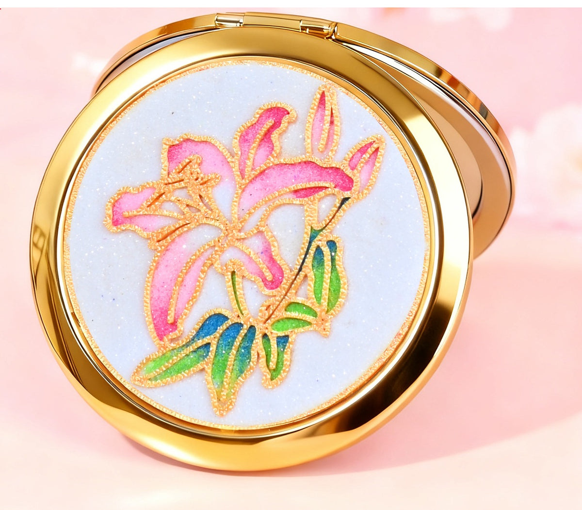 Cloisonné Enamel Mirror DIY Workshop