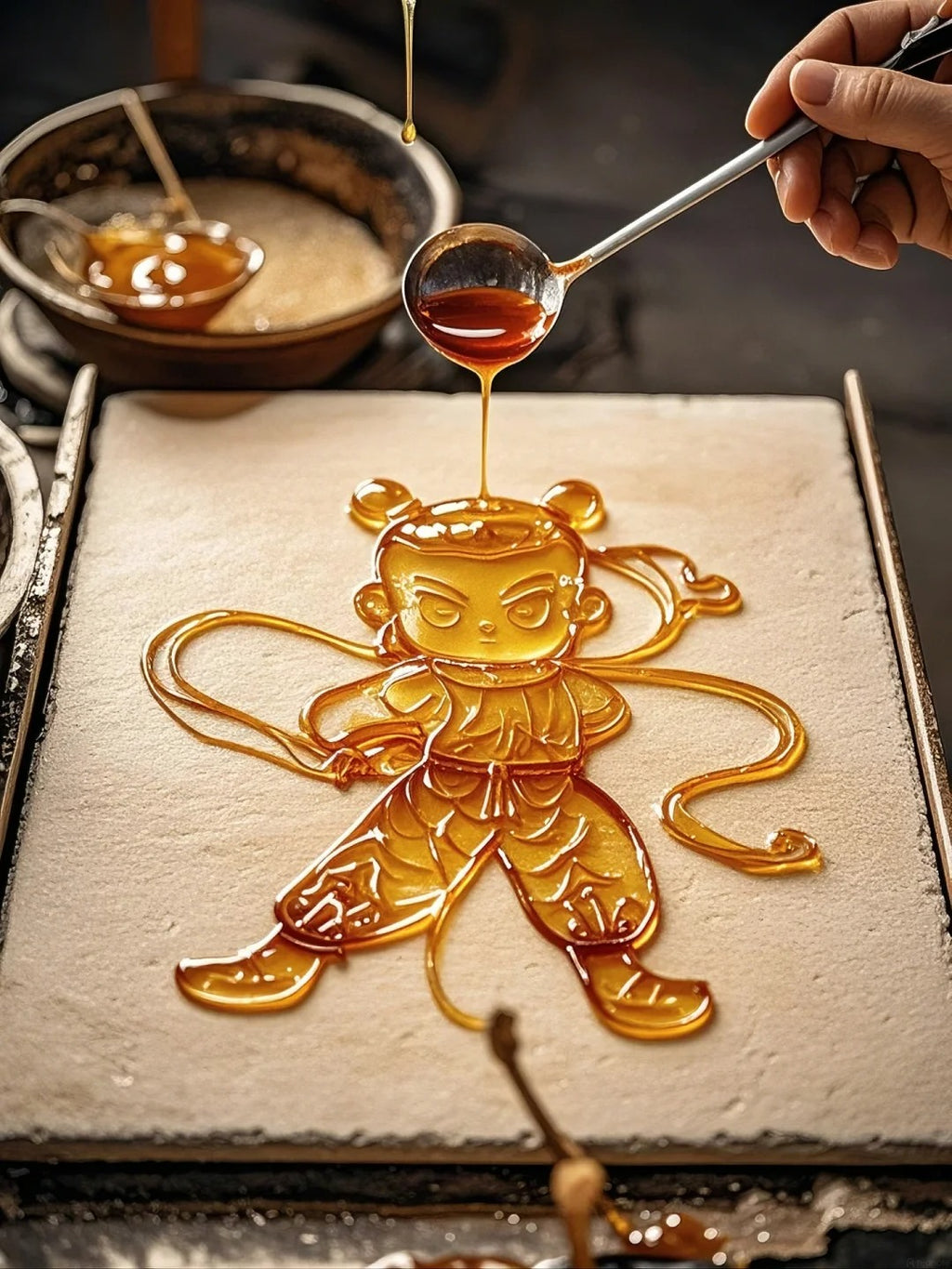 手工糖画体验 Sugar Painting Workshop