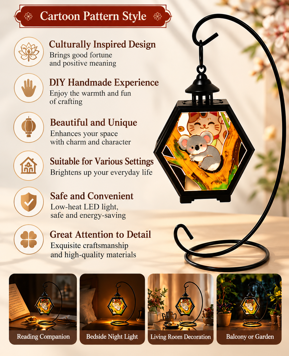 Traditional-Style Cloisonné Enamel Night Lamp Workshop
