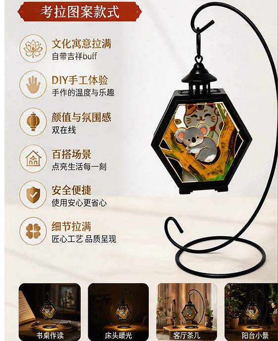 Traditional-Style Cloisonné Enamel Night Lamp Workshop