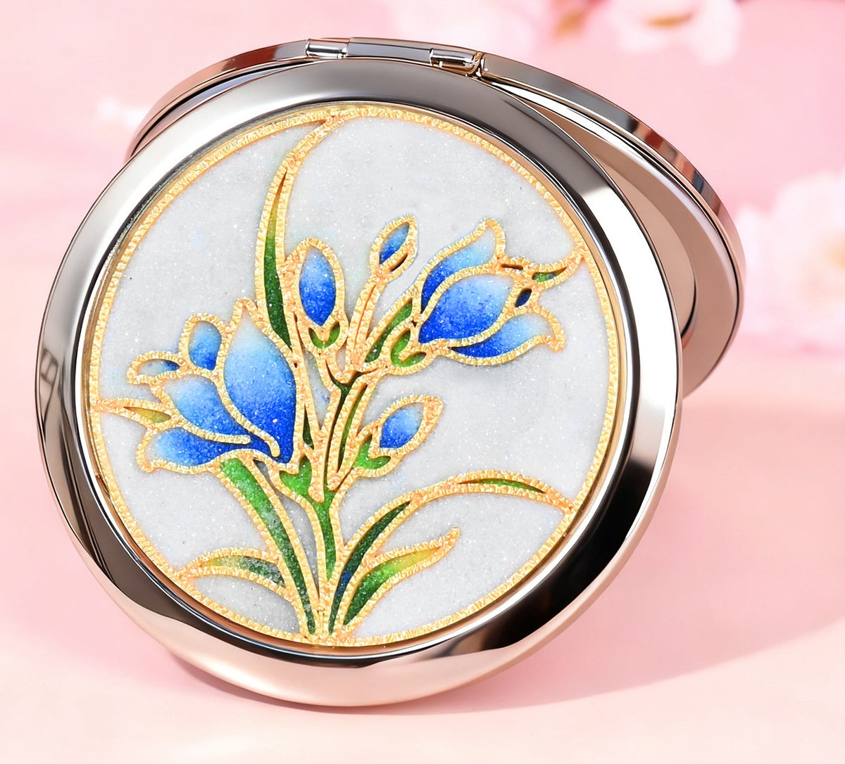 Cloisonné Enamel Mirror DIY Workshop