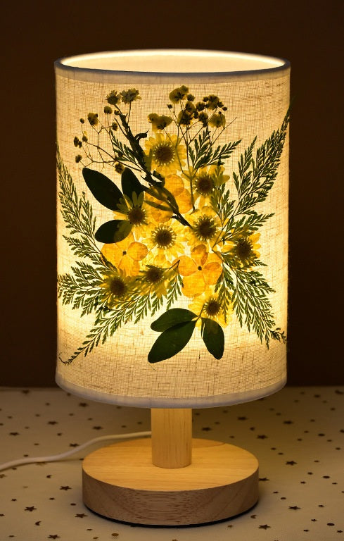 花草灯 DIY Pressed Flower Lamp DIY
