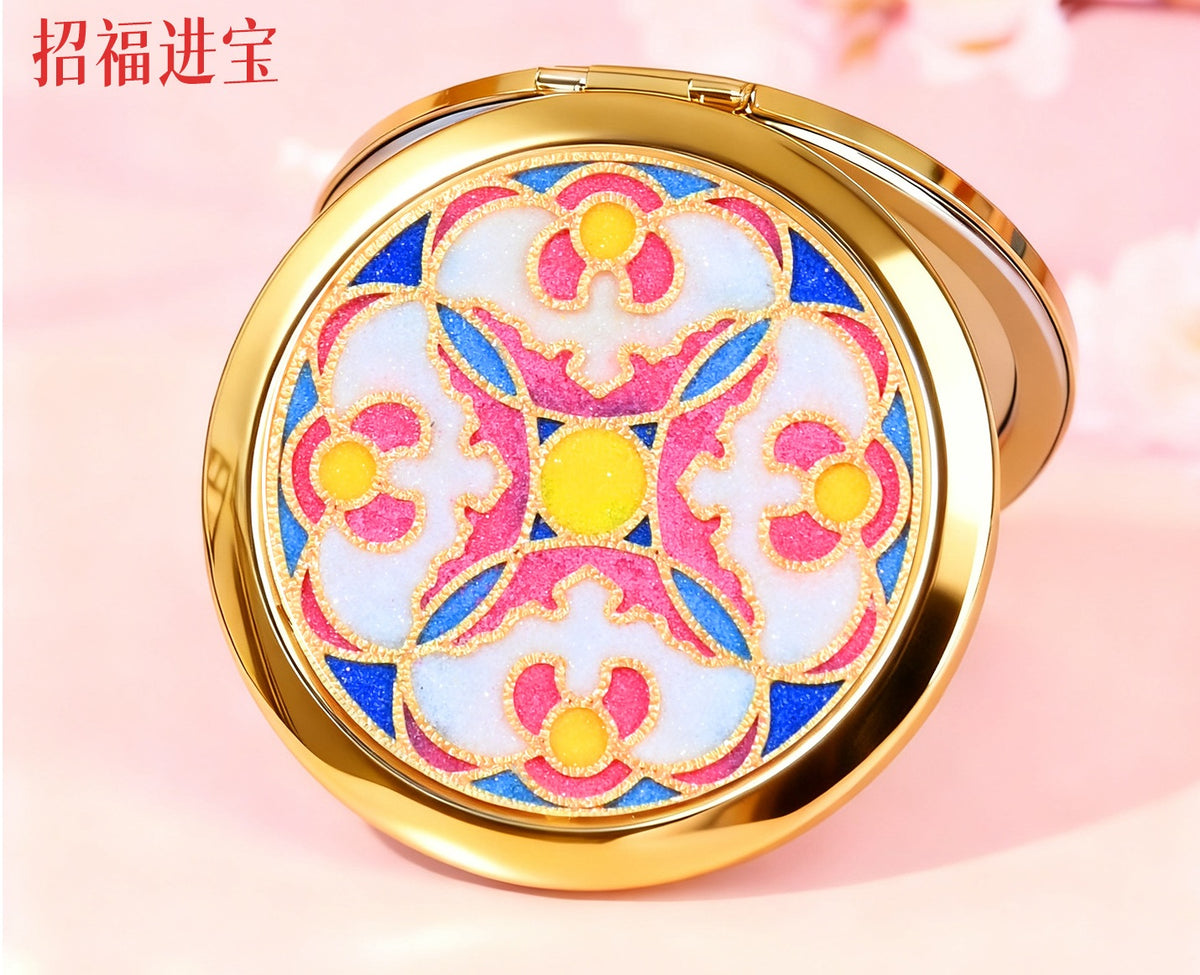 Cloisonné Enamel Mirror DIY Workshop